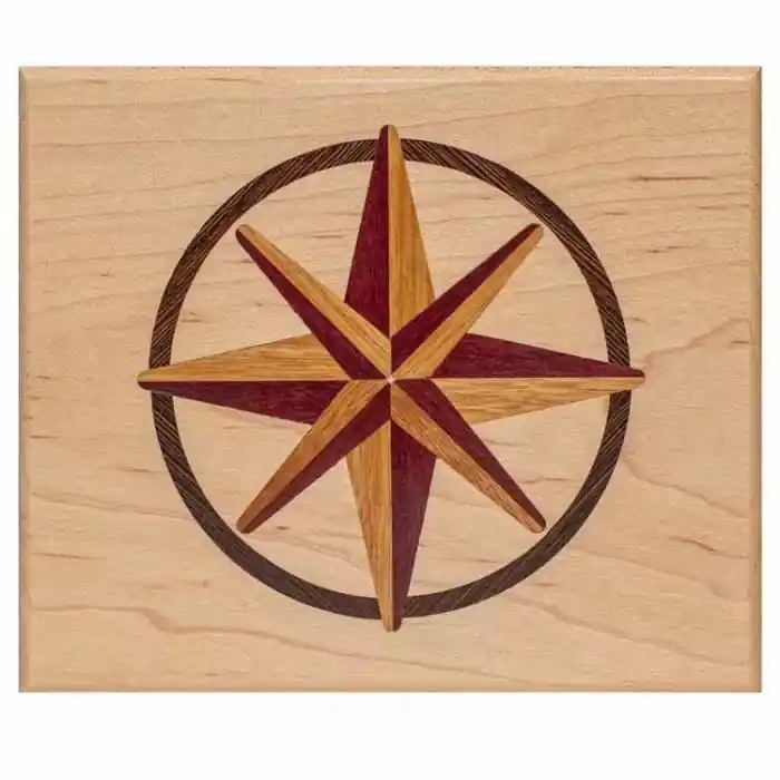 Infinity Tools Multi Layer Inlay System - 4" Compass Rose