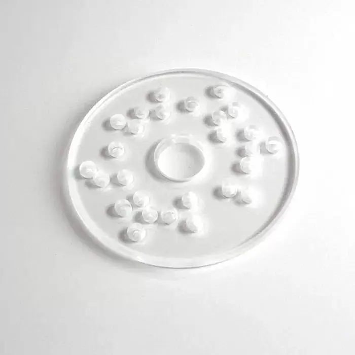 Infinity Tools 5-7/8" Diameter Universal Circular Base Plate For Compact Routers
