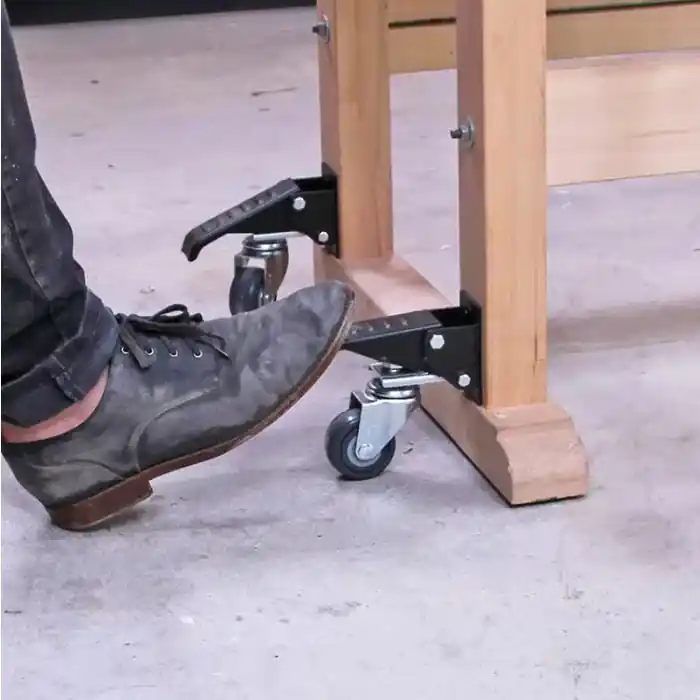 Infinity Tools Retractable Workbench Casters, Set of 4