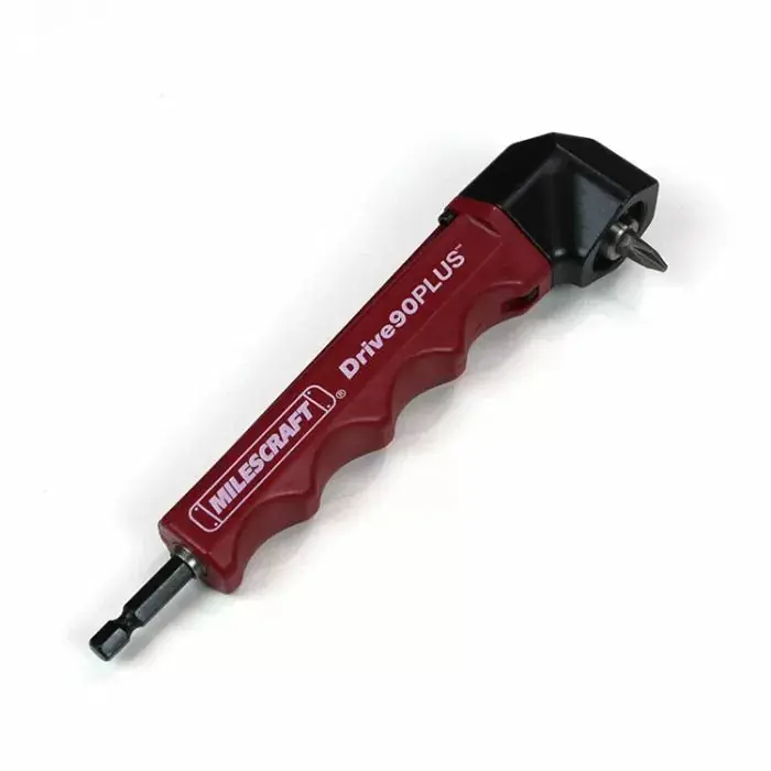 Milescraft Drive 90 Plus Impact-Ready, Right-Angle Drill Attachment