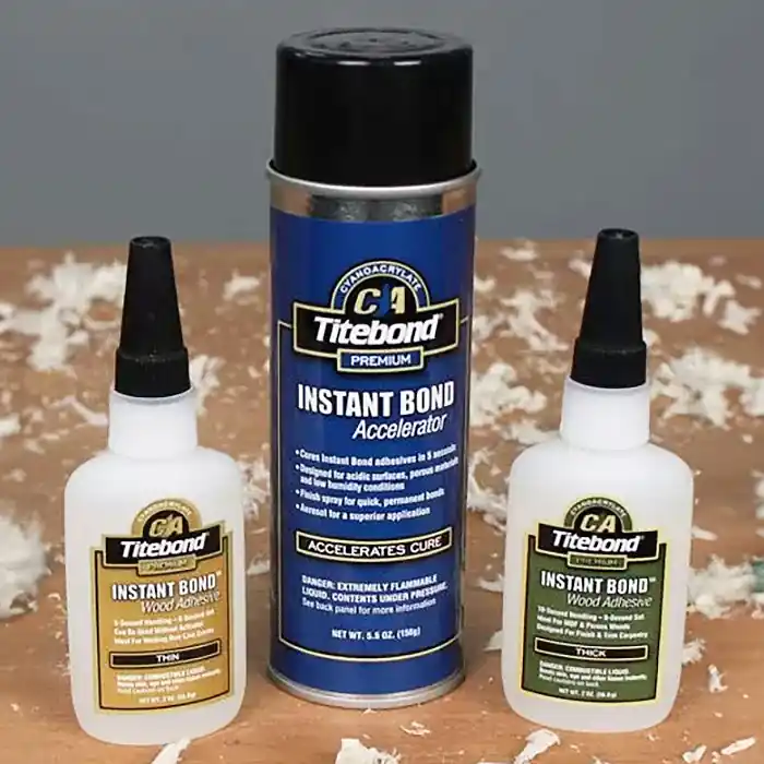 Titebond 3-Pc. CA Set Thick, Thin & Activator