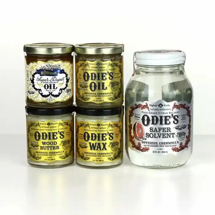 Odie‘s Oil 5-Pc. Complete Wood Finishing Kit