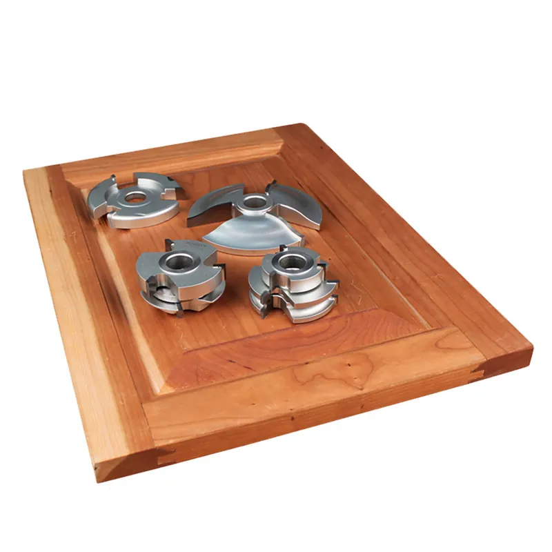 Infinity Tools 4-Pc. Cabinet Door Shape-Up Shaper Cutter Sets, 3/4" Bore
