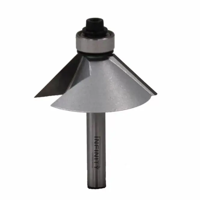 Infinity Tools 1/4" Shank Chamfer Router Bits
