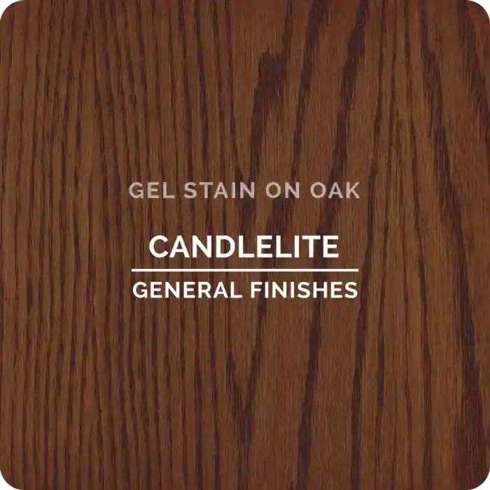 General Finishes Gel Stains, Candlelight