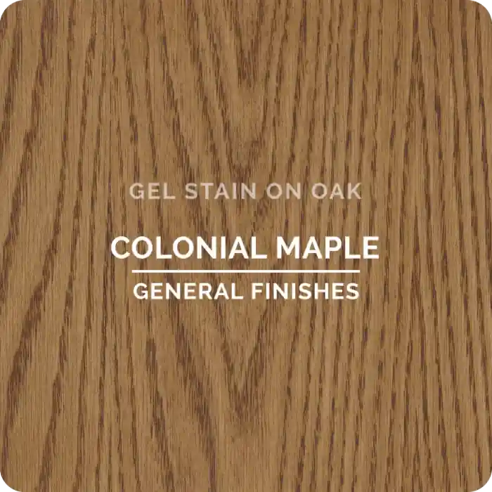 General Finishes Gel Stains, Colonial Maple