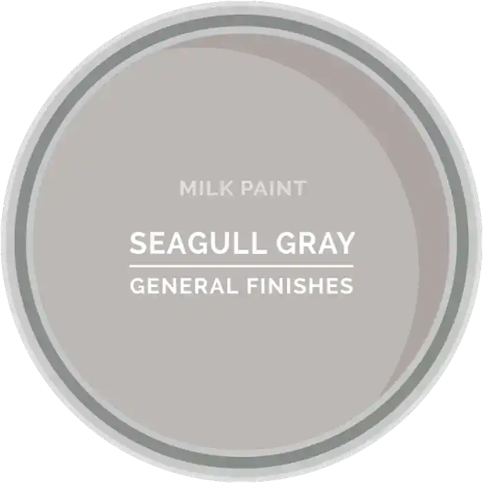 General Finishes Milk Paint, Seagull Gray