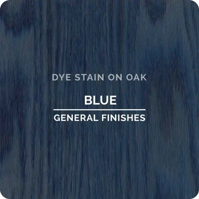 General Finishes Water Based Dye Stain, Blue