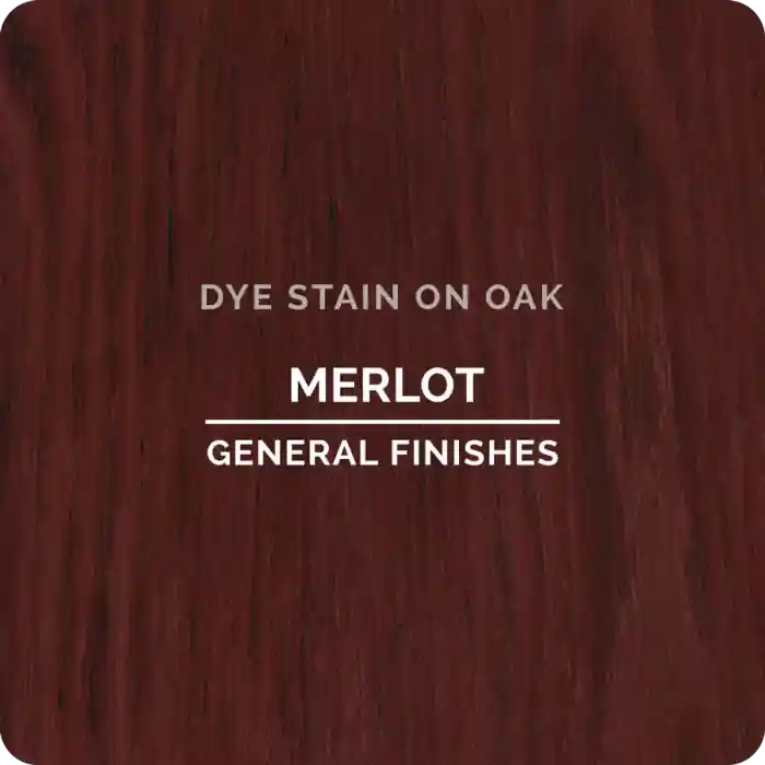 General Finishes Water Based Dye Stain, Merlot