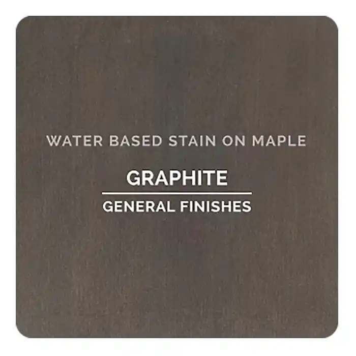 General Finishes Water Based Pigmented Stain, Graphite