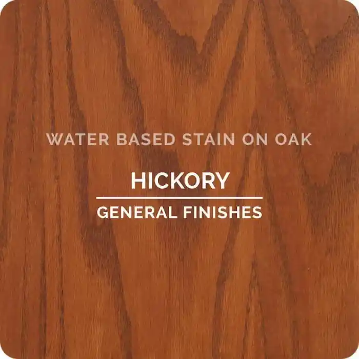 General Finishes Water Based Pigmented Stain, Hickory