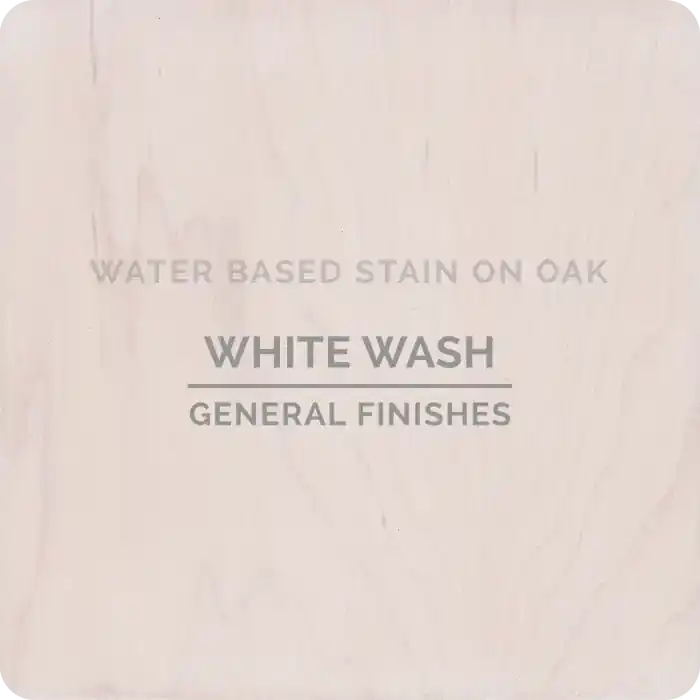 General Finishes Water Based Pigmented Stain, Whitewash