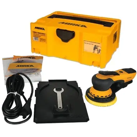 Mirka DEROS Orbit Finish Sander, Vacuum Ready w/ Systainer
