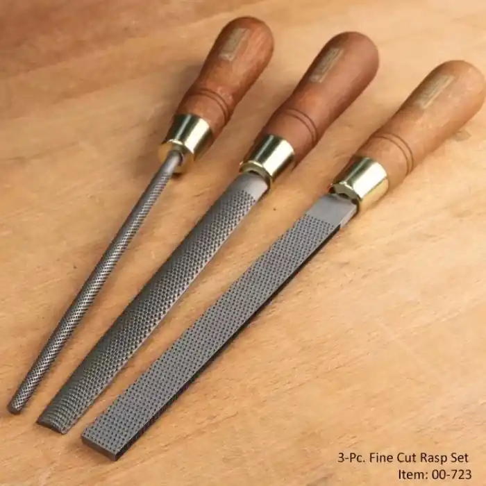 Narex Premium Fine Cut Rasps, Machine Stitched