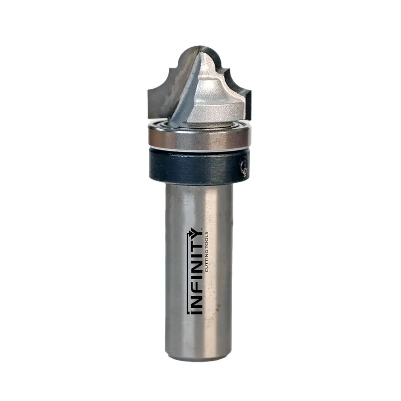 Infinity Tools 1/2" Shank Plunge Ogee Router Bits w/ Bearing