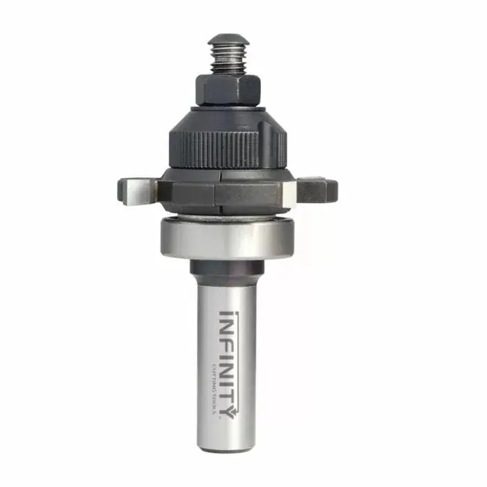 Infinity Tools 1/2" Shank Precision Twist Slot Cutting Router Bit
