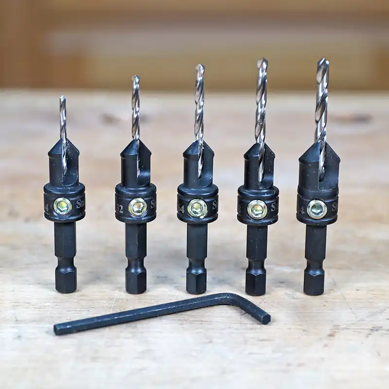 Make it Snappy Tools Replacement Drill For Straight Countersinks, 2 pcs.