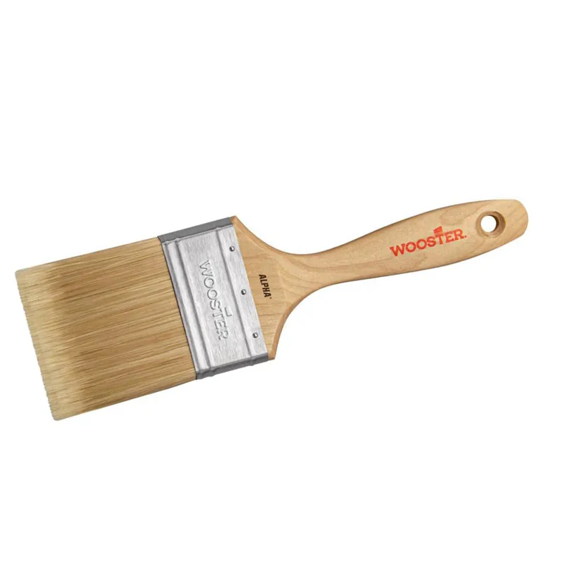 Wooster Alpha Square Brush With Tail Handle
