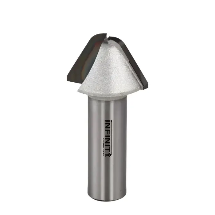 Infinity Tools 1/2" Shank 60° Lettering Router Bit
