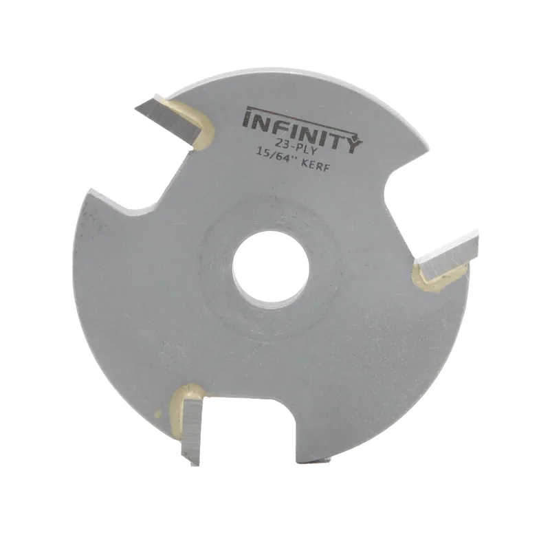 Infinity Tools 3-Wing Slot Cutter, 5/16" I.D. x 1-3/4" O.D. / 5.9mm Cutter Height