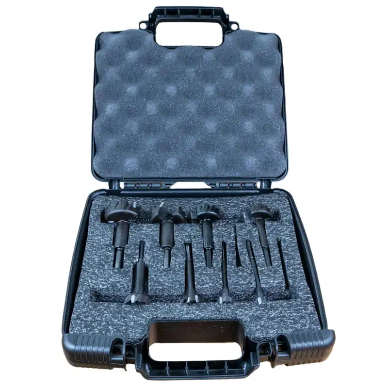 Famag Bormax³ 8-Pc. Carbide-Tipped Forstner Bit Set w/ Custom Case