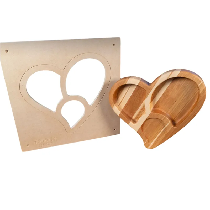 Infinity Tools Heart Tray Template