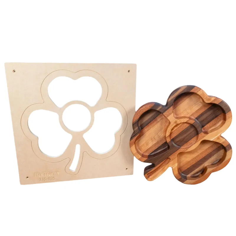 Infinity Tools Shamrock Tray Template