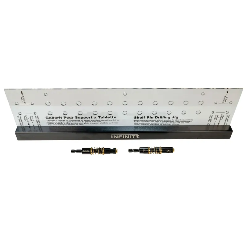 Infinity Tools Shelf Pin Jig