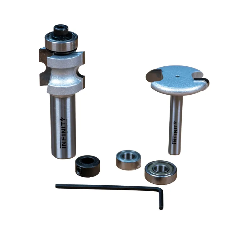 Infinity Tools 5-Pc Slip Tongue Flooring Router Bit Kit