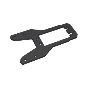 Steering servo support plate CARBON SPM00149