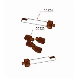 Kit inner differential gears(4+2) SPM01004