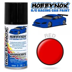 RED R/C Racing Car Spray Paint 150 ml HN1302