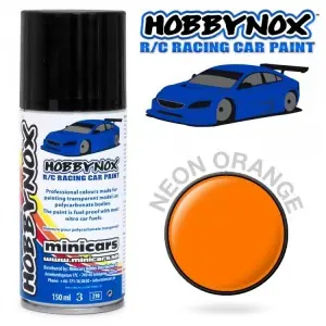 NEON ORANGE R/C Racing Car Spray Paint 150 ml HN1402
