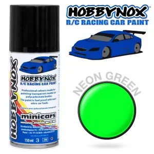 NEON GREEN R/C Racing Car Spray Paint 150 ml HN1408