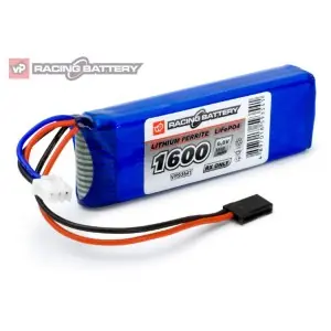 Receiver Battery Li-Fe 6,6V 1600mAh flat VP93541