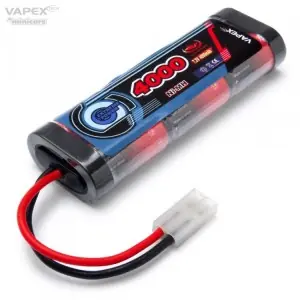 NiMH Battery 7,2V 4000mAh Tamiya connector VP4000SCH6T1
