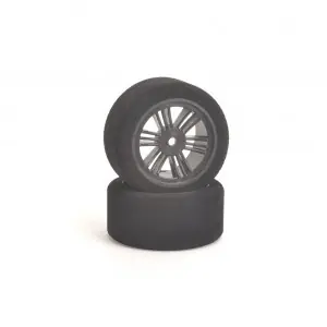 CONTACT TYRES foam 1/10 30mm REAR 35° Jap CARBON(2) J13574