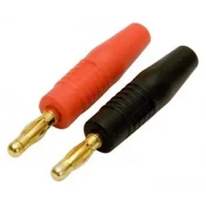 Banana Plug 4mm gold plated(pair) B9575
