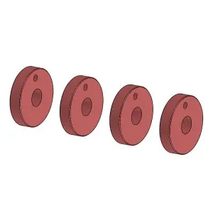Piston amortisseur 1 trou 03182-1