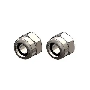 Ecrou nylstop ALUMINUM M4(2) 94005-1