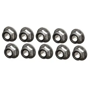 Ecrou nylstop avec flange M4(10) 94001-1
