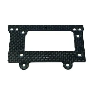 Plaque chassis arriere Carbon 03418