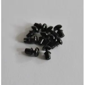 Rivet carrosserie 2.6mm BLACK(20)