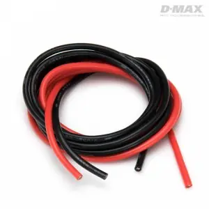Cable Rouge & Noir 14AWG D2/3.6mm x 1m B9235