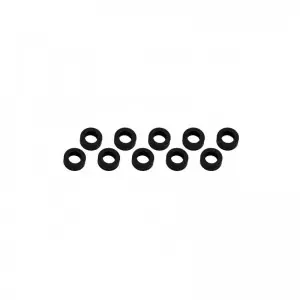 Rondelle 3x6x2mm - Black(10) UR1506-N