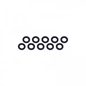 Rondelle 3x6x0.5mm - Black(10) UR1504-N