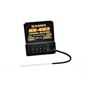 RECEIVER RX-493 4 VOIES 2,4GHZ FH5 WATERPROOF S.107A41373A