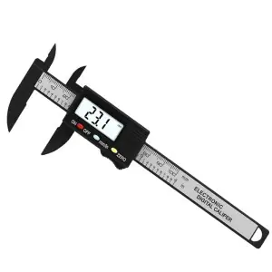Caliper 110mm LCD Carbone VS99032
