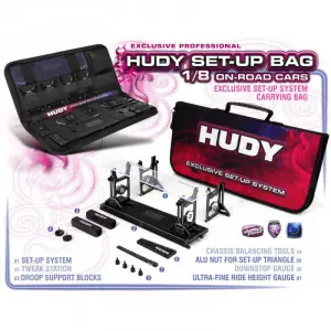 Universal 1/8 onroad set-up set + accessoires 108056