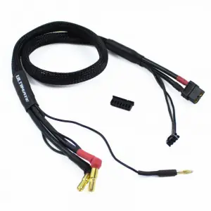 Charging cable 2S XT60 - PK 4.0/5.0mm(60cm) - UR46502-XT